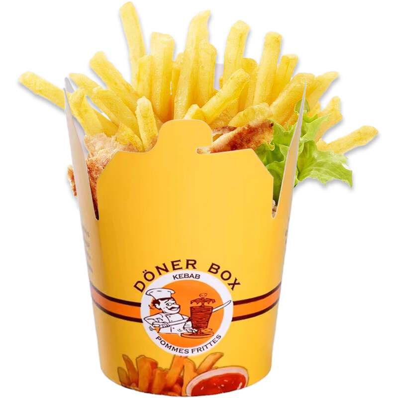 Döner-Box mit Pommes